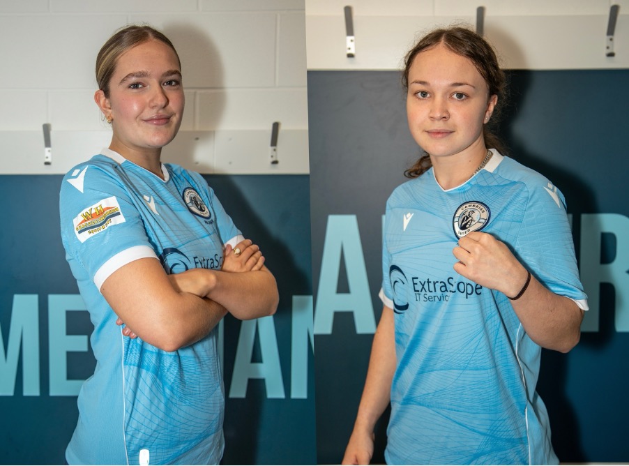 Ruby and Sophie Hit the Ground Running at Cambrian United Women