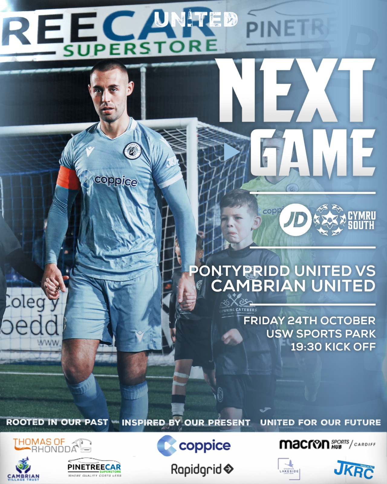 JD Cymru South Away Days Pontypridd United vs Cambrian United